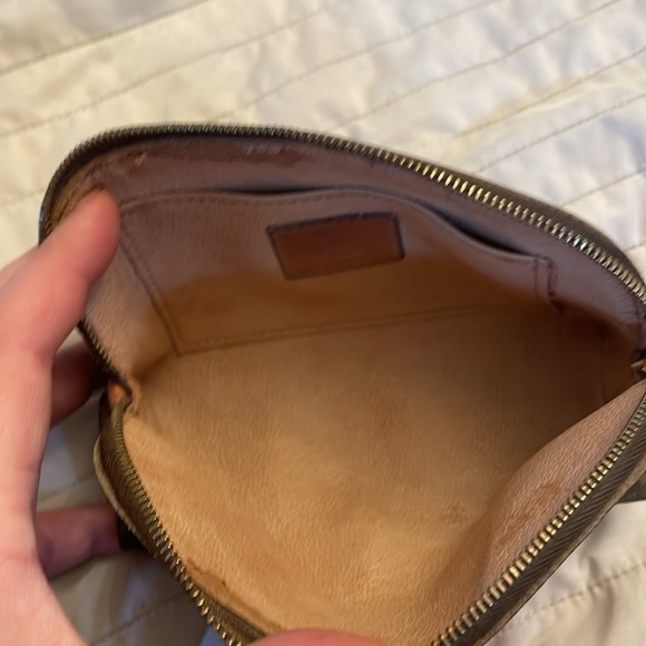 Louis Vuitton cosmetic pouch make up bag tolitery travel bag lv made in Spain - Picture 8 of 12